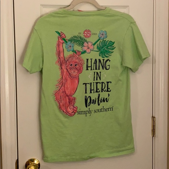 Simply Southern Monkey Tshirt 🐒 - Picture 2 of 6